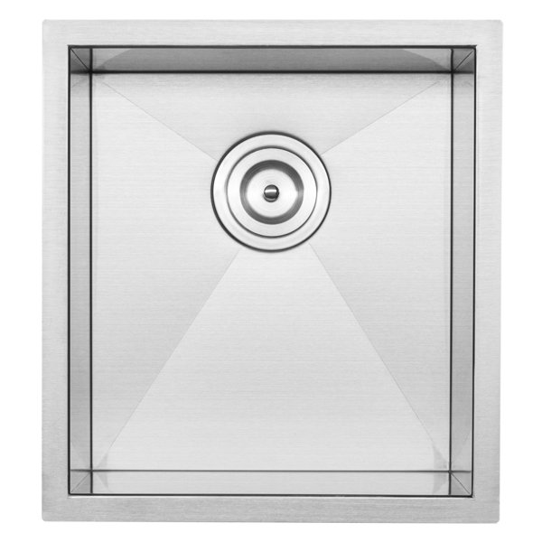 Ticor Sinks Pacific Series 16Gauge Stainless Steel 18" L x 16" W